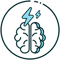 cervello azzurro